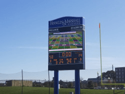 school scoreboard